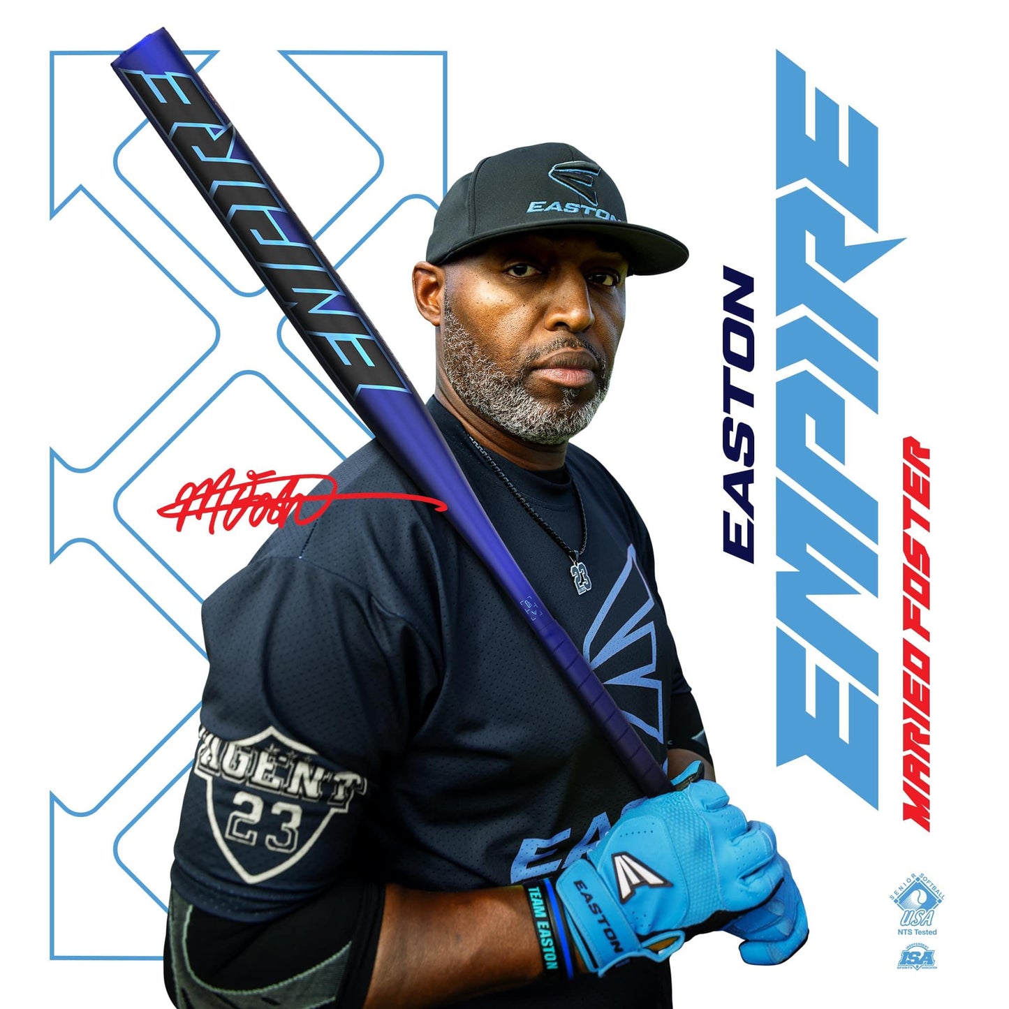 2025 Easton Empire Foster SSUSA Senior Slowpitch Softball Bat - ESS5MF1X