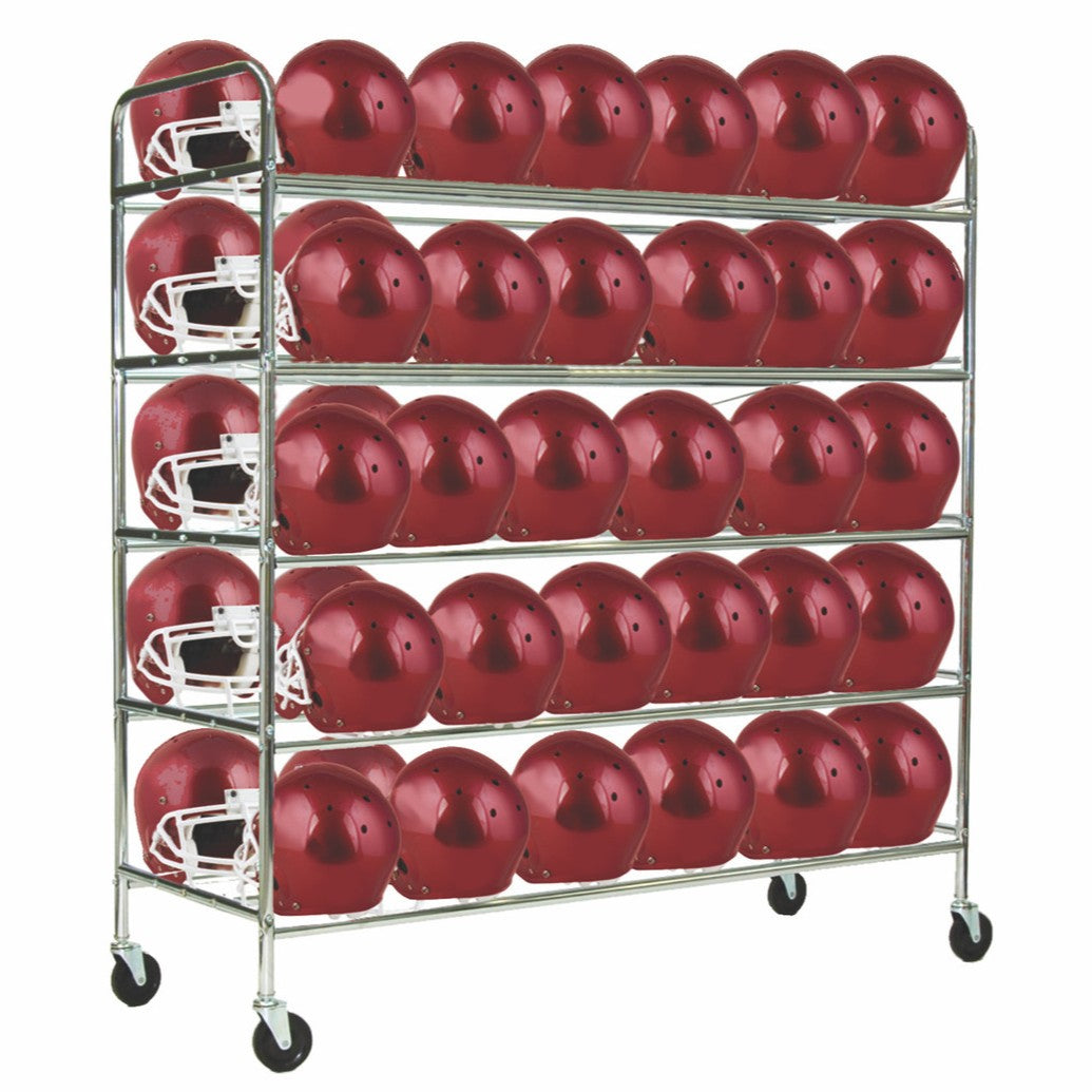 Champion Sports 60 Helmet Football Cart