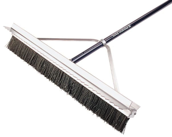 Trigon Sports 28" Double Play Scarifier Broom - 2 Rows