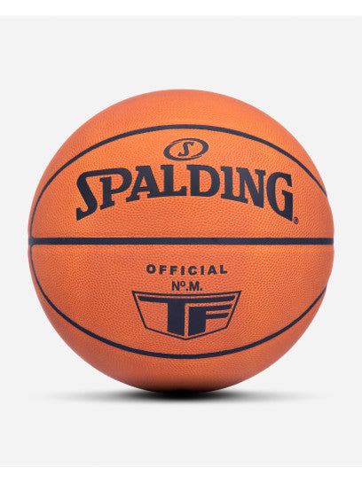 Spalding TF Model M Official Leather Indoor Game Basketball (Indoor,29.5")