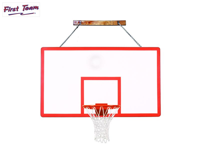 FoldaMount82™ Folding Wall Mount Basketball Hoop System by First Team