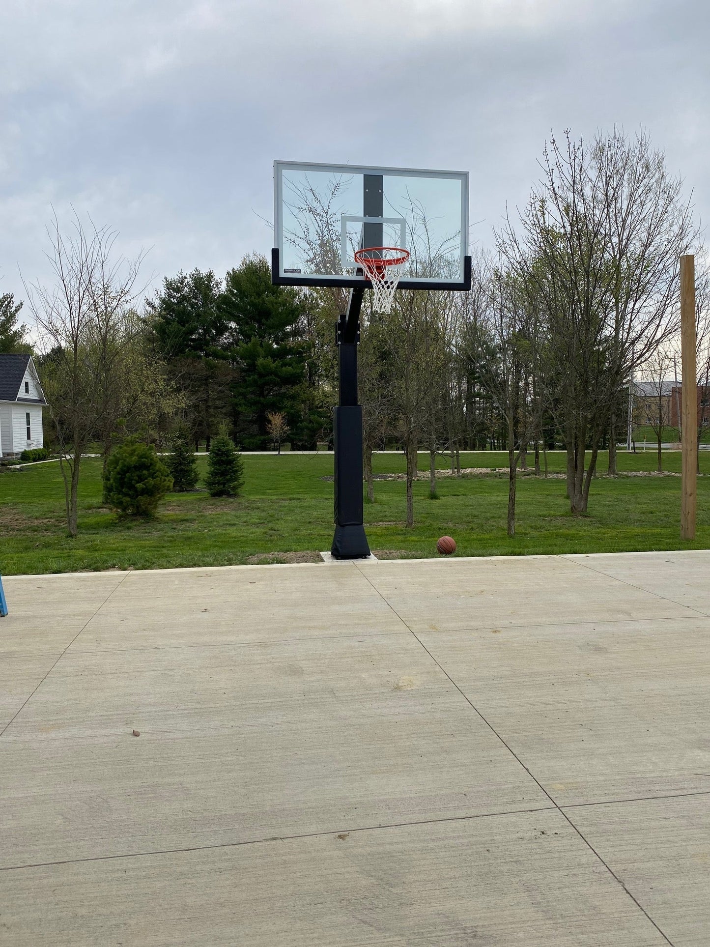 Ironclad HIL664-XXL In Ground Fixed Height Basketball Hoop
