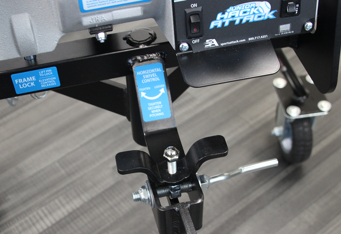Junior Hack Attack SOFTBALL Pitching Machine by Sports Attack