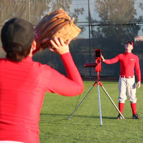 Heater Sports Real 12" Softball Pitching Machine With Ball Feeder