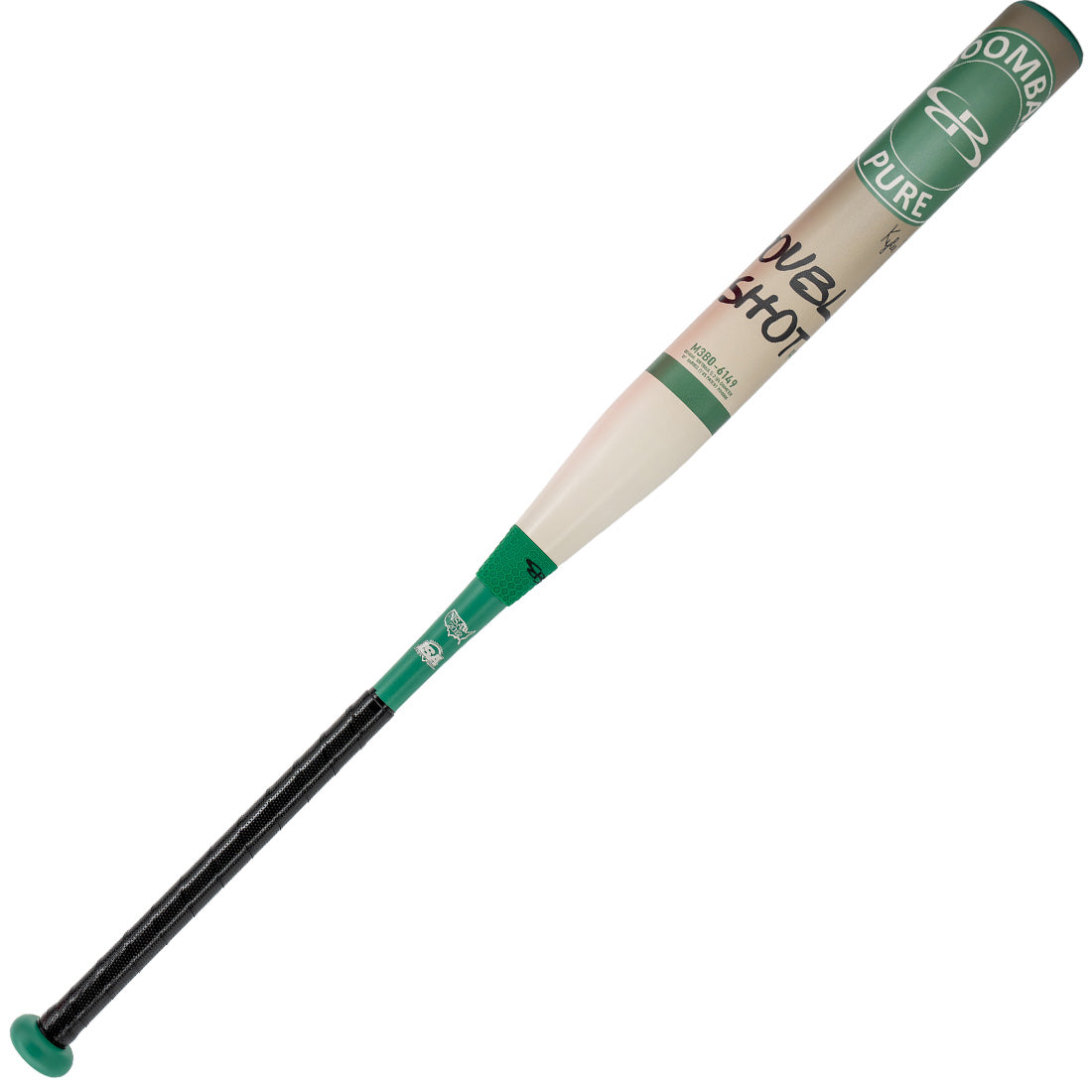 Boombah Pure Kylee Studioso Signature "Double Shot" Nuke Load 13" Endloaded Slowpitch Softball Bat: M3B0-6149