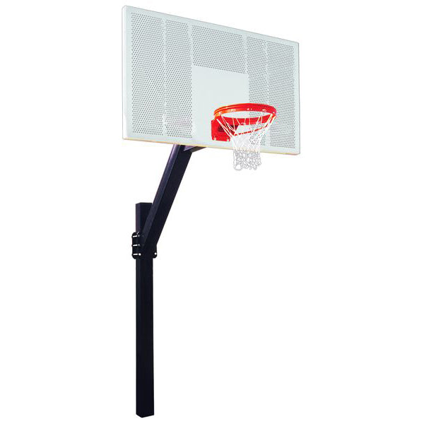 Legend™ Fixed-Height In-Ground Basketball Hoop by First Team