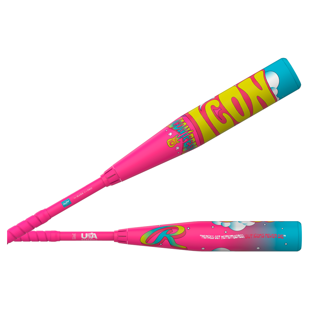 2026 Rawlings Icon Fest (-10) 2 5/8" USA Baseball Bat: RUS6IFP10