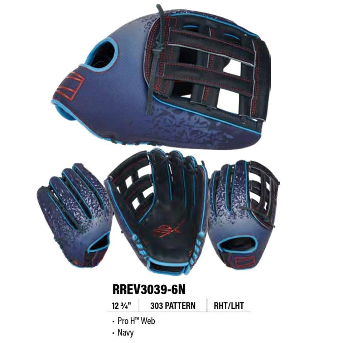 Rawlings REV1X 12.75" Baseball Glove: RREV3039-6N