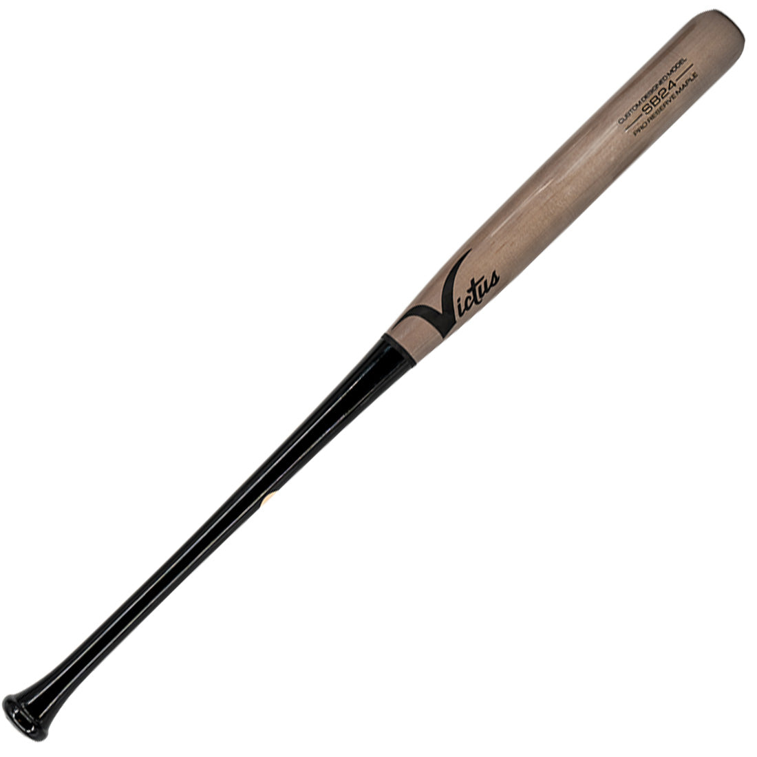 Victus SB24 Maple Pro Reserve Softball Bat: VRWMSB24-BK/GY
