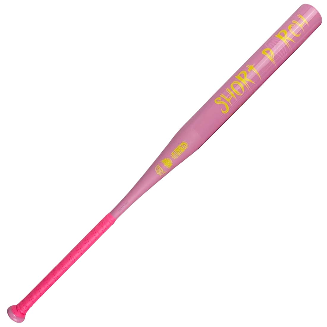 Short Porch Scared Summer Series 13" 1PC End Loaded USSSA Slowpitch Softball Bat: Pink Lemonade