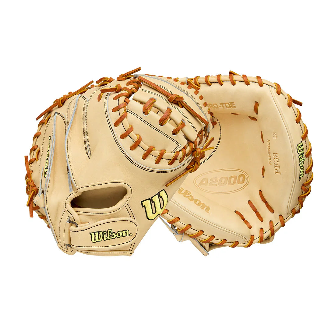 2026 WIlson A2000 Classic Series PF33 33" Baseball Catcher's Mitt: WBW10412733