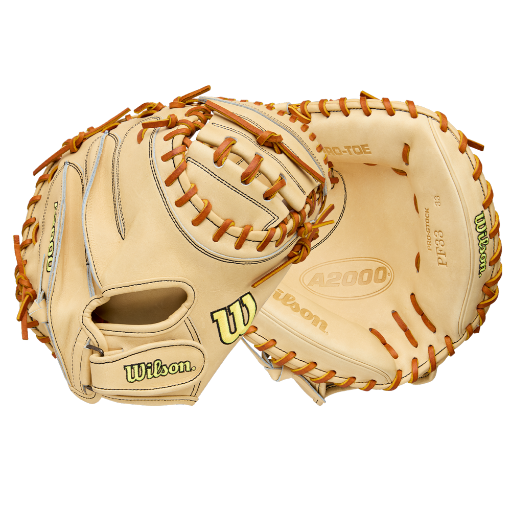 Wilson A2000 PF33 33" Baseball Catcher's Mitt: WBW10412733