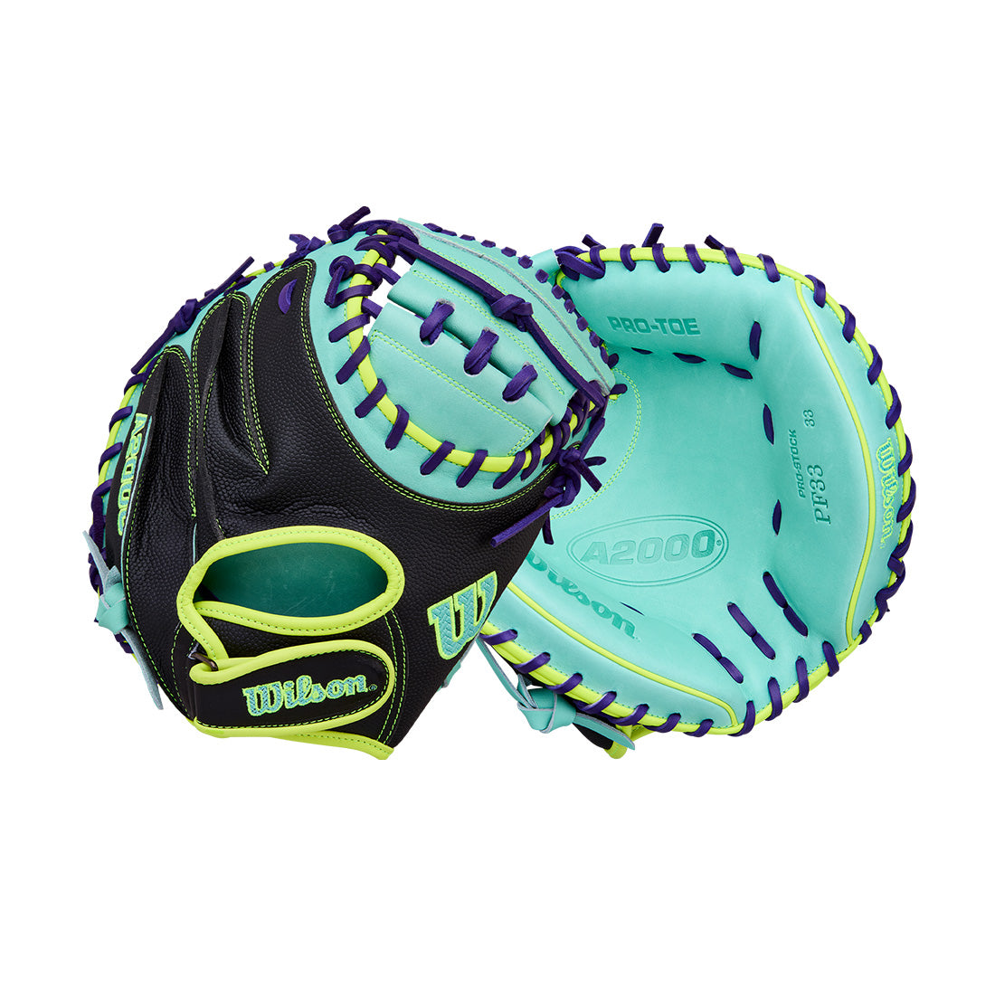 2026 Wilson A2000 PF33SS 33" Spring Collection Baseball Catcher's Mitt: WBW10414533
