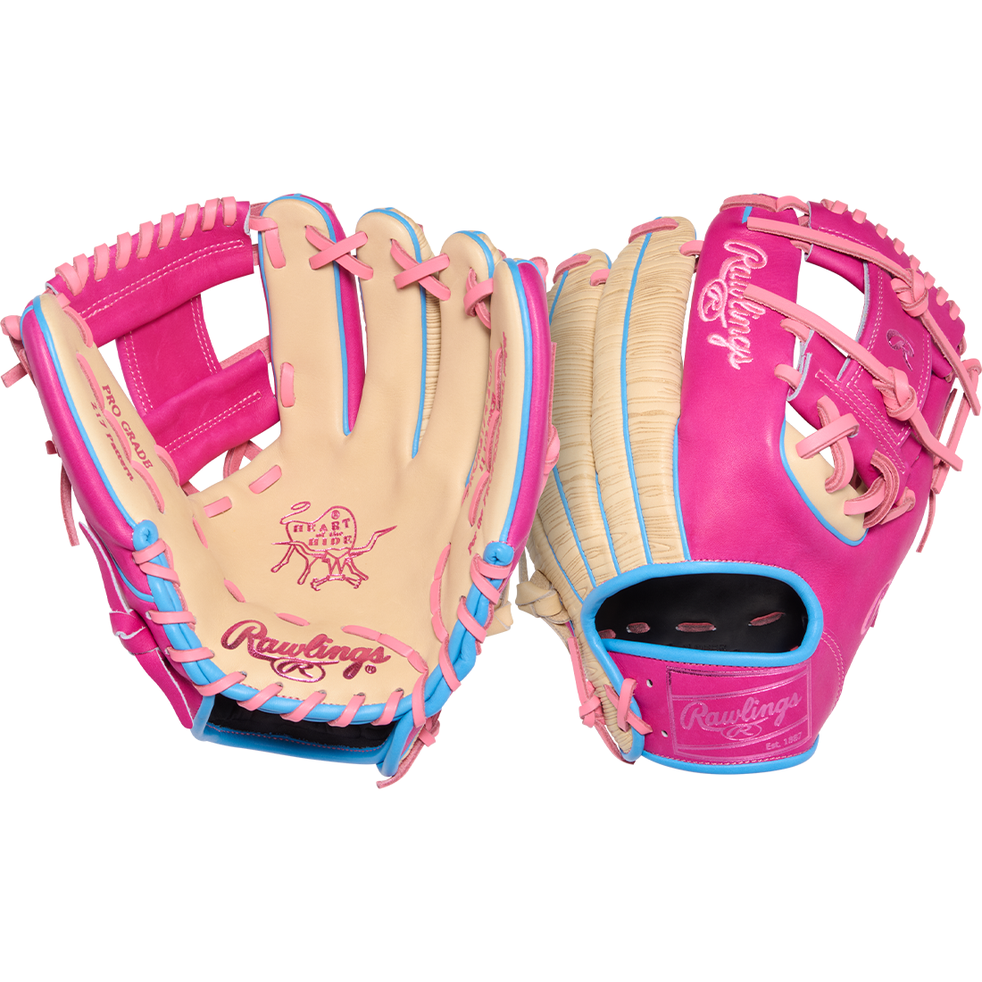 Rawlings Heart of the Hide Color Sync 10 11.5" Infield Baseball Glove: PROR2174-2CBE
