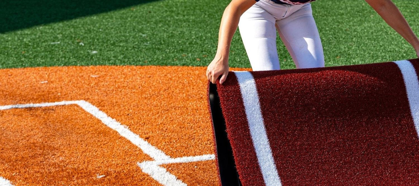 Portolite Baseball Half Batter's Mat