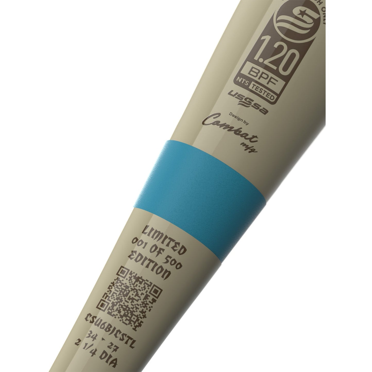 Combat Coastal Bradley Jones 12" Barrel USSSA Loaded Slowpitch Bat