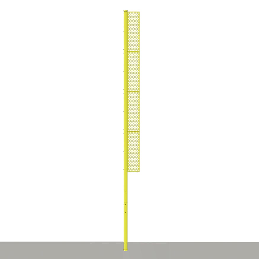 Jaypro Baseball Foul Poles - Professional (30') - (Yellow) BBFP-30