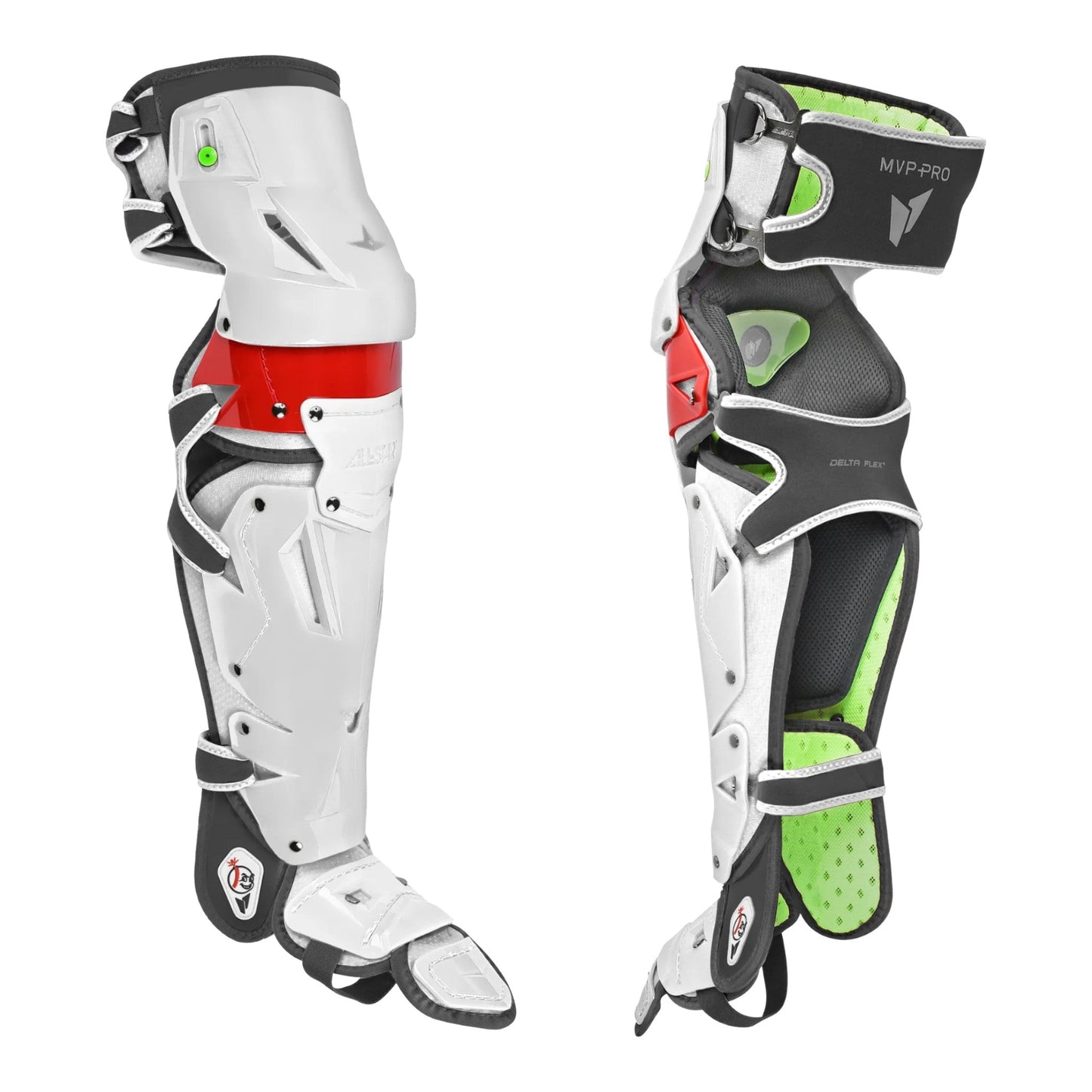 All-Star MVP-Pro Short Fuse Series Catchers Set - Redline Enforcer (Adult/Intermediate/Youth)