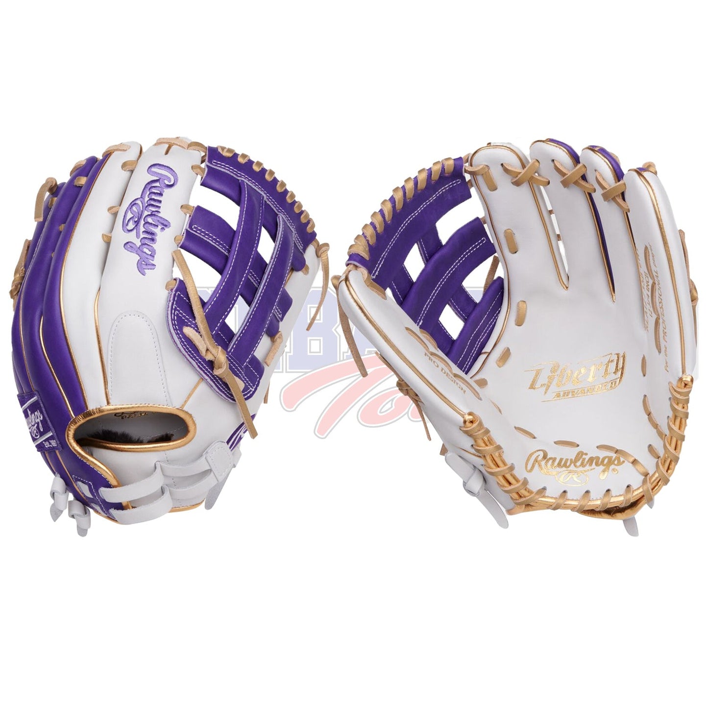 RLA1275SB-6WPUG Liberty Advanced 12.75" Softball Glove