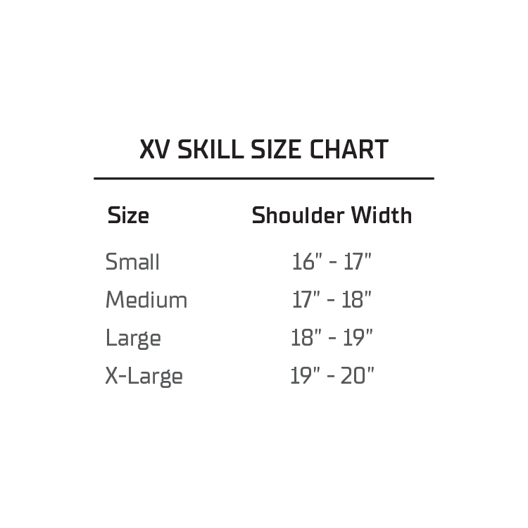Schutt XV Skill Football Shoulder Pads - Flux