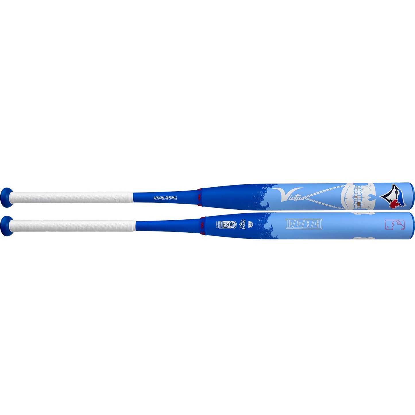 Victus Blue Jays USSSA 12.75" Barrel Endloaded Slowpitch Bat