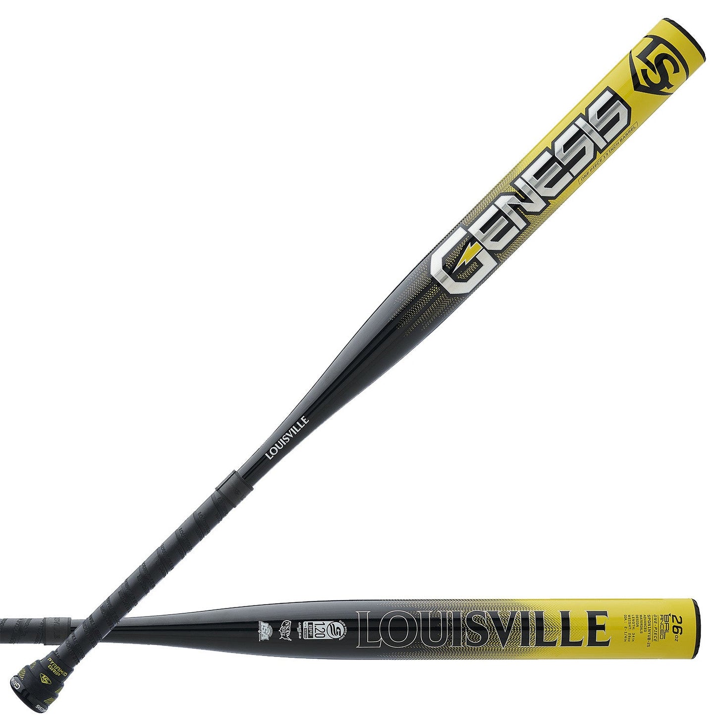 2025 Genesis 1-Piece Neon Series USSSA 13" Barrel Balanced Slowpitch Bat