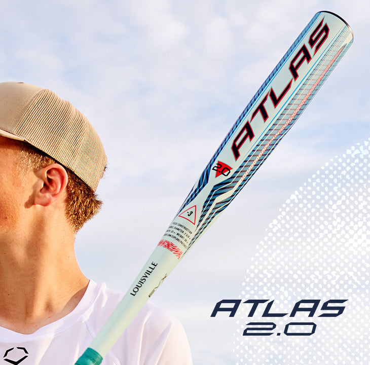 2027 Louisville Slugger Atlas 2.0 (-3) BBCOR Baseball Bat: WBL4248010