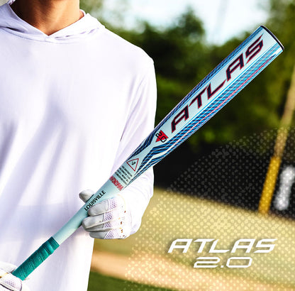 2027 Louisville Slugger Atlas 2.0 (-3) BBCOR Baseball Bat: WBL4248010