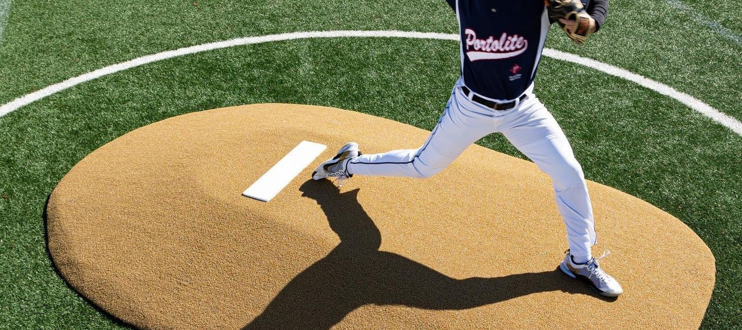 Portolite Baseball 8" One-Piece Game Mound