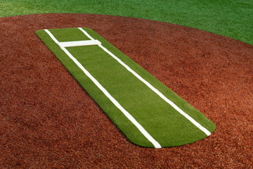 Portolite Softball Signature Practice Mat with Spikes