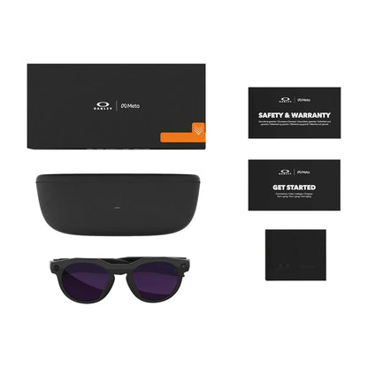 Oakley Meta HSTN Glasses: Transitions Amethyst / Transitions Lenses, Black Frame