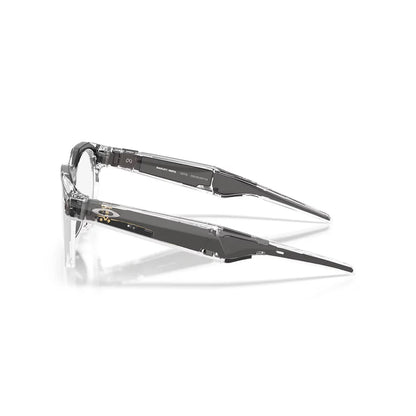 Oakley Meta HSTN Glasses: Transitions Grey / Transitions Lenses, Clear Frame