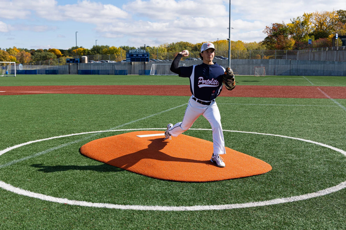Portolite Baseball 8" One-Piece Game Mound