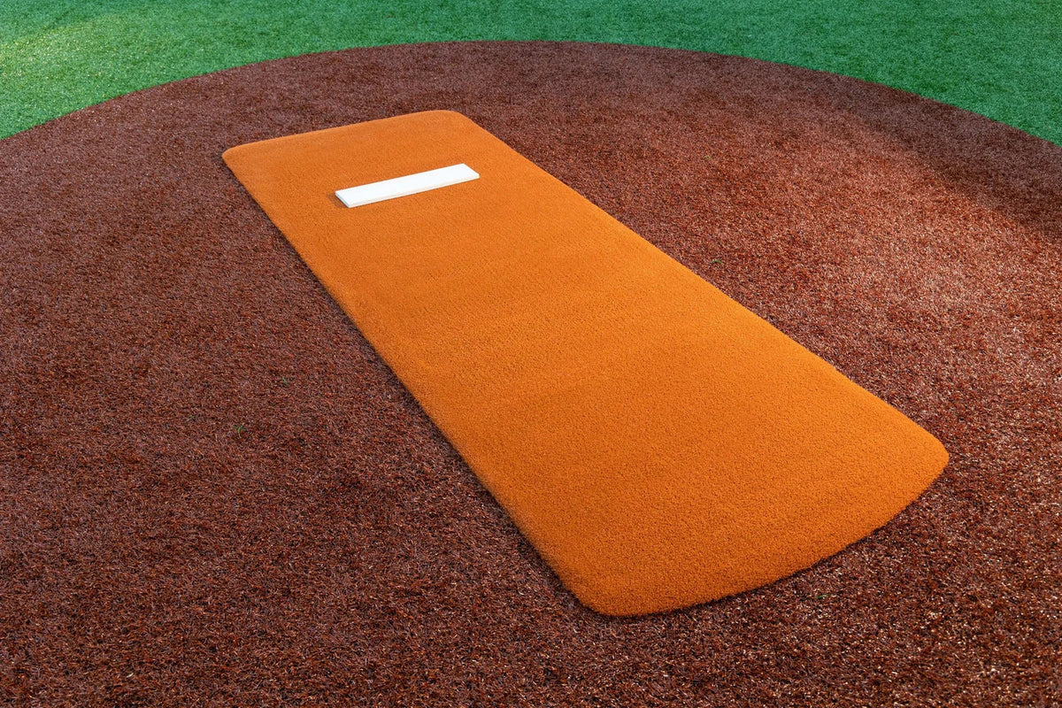 Portolite Baseball Pro Spiked Game Mat with No Lines