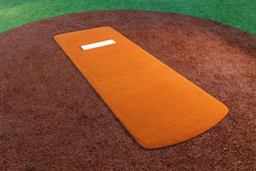 Portolite Baseball Pro Spiked Game Mat with No Lines