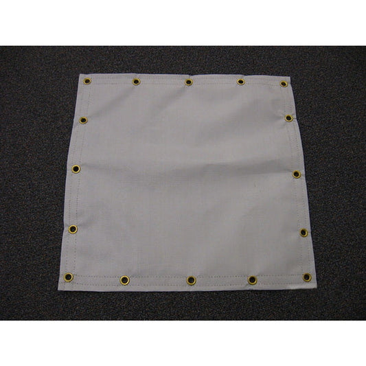 10' X 10' 15 Mil Polyethylene Athletic Base Covers - Pack of 3