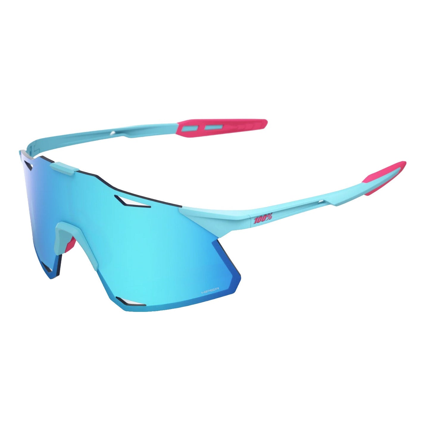 100% HYPERCRAFT Tatis 4 Soft Tact Limited Edition Blue Sunglasses