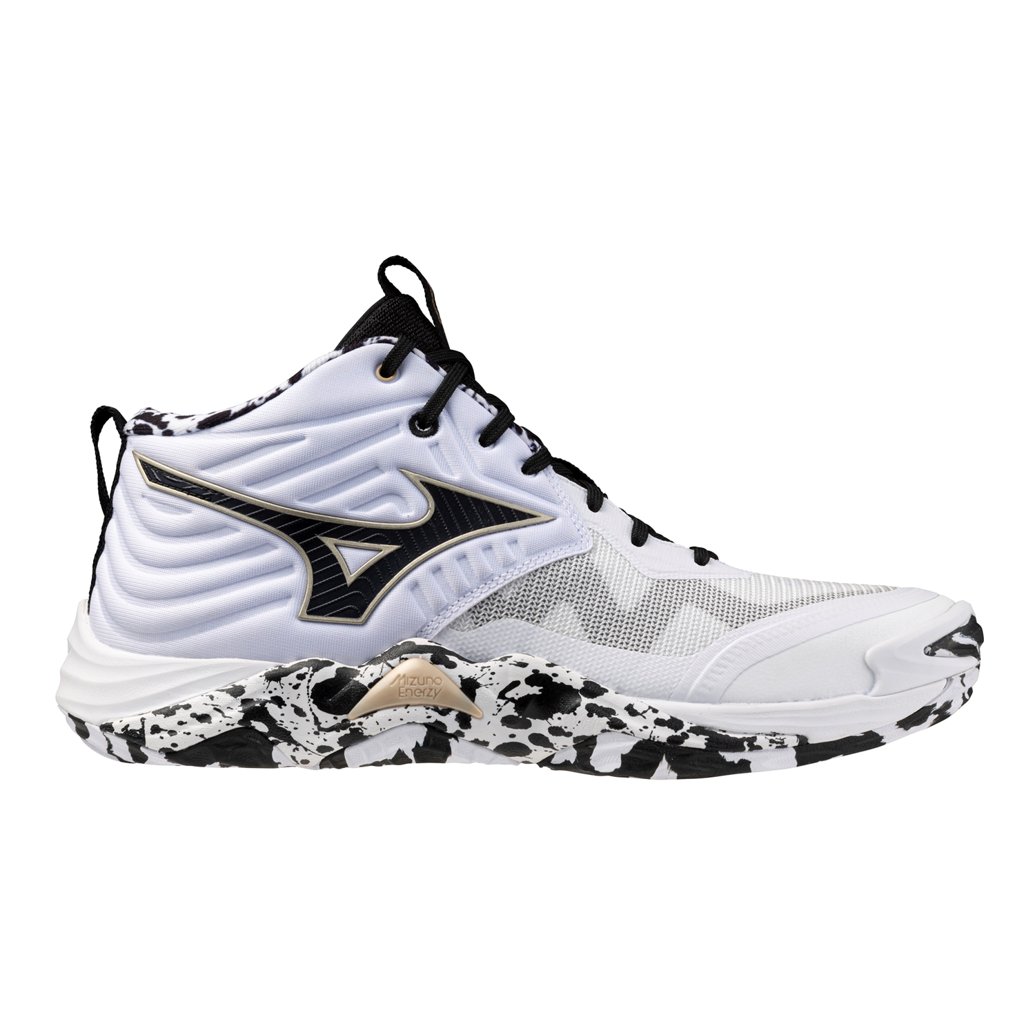 Mizuno Adult Wave Momentum 4 Elite Mid Volleyball Shoes