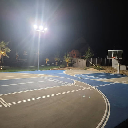 Dominator Basketball Court Light – Full Assembly