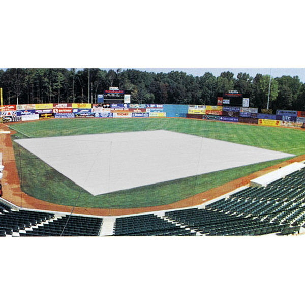 12 Mil Polyethylene Baseball Field Tarp