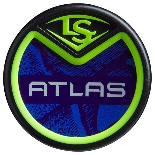 Louisville Slugger 2025 CWS Atlas Neon Energy -3 BBCOR Baseball Bat