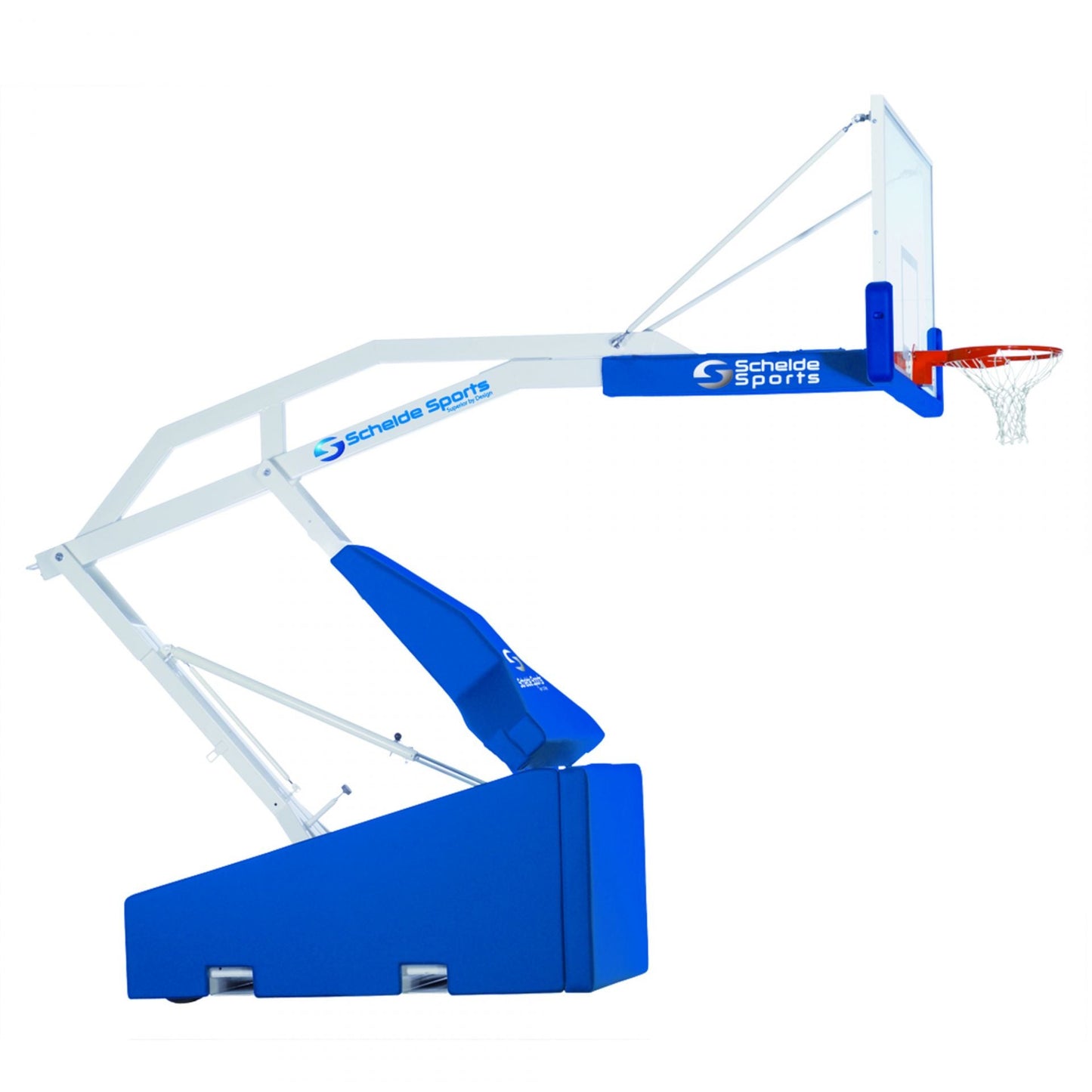 Super SAM 245 Portable Basketball Hoop - FIBA Level 2