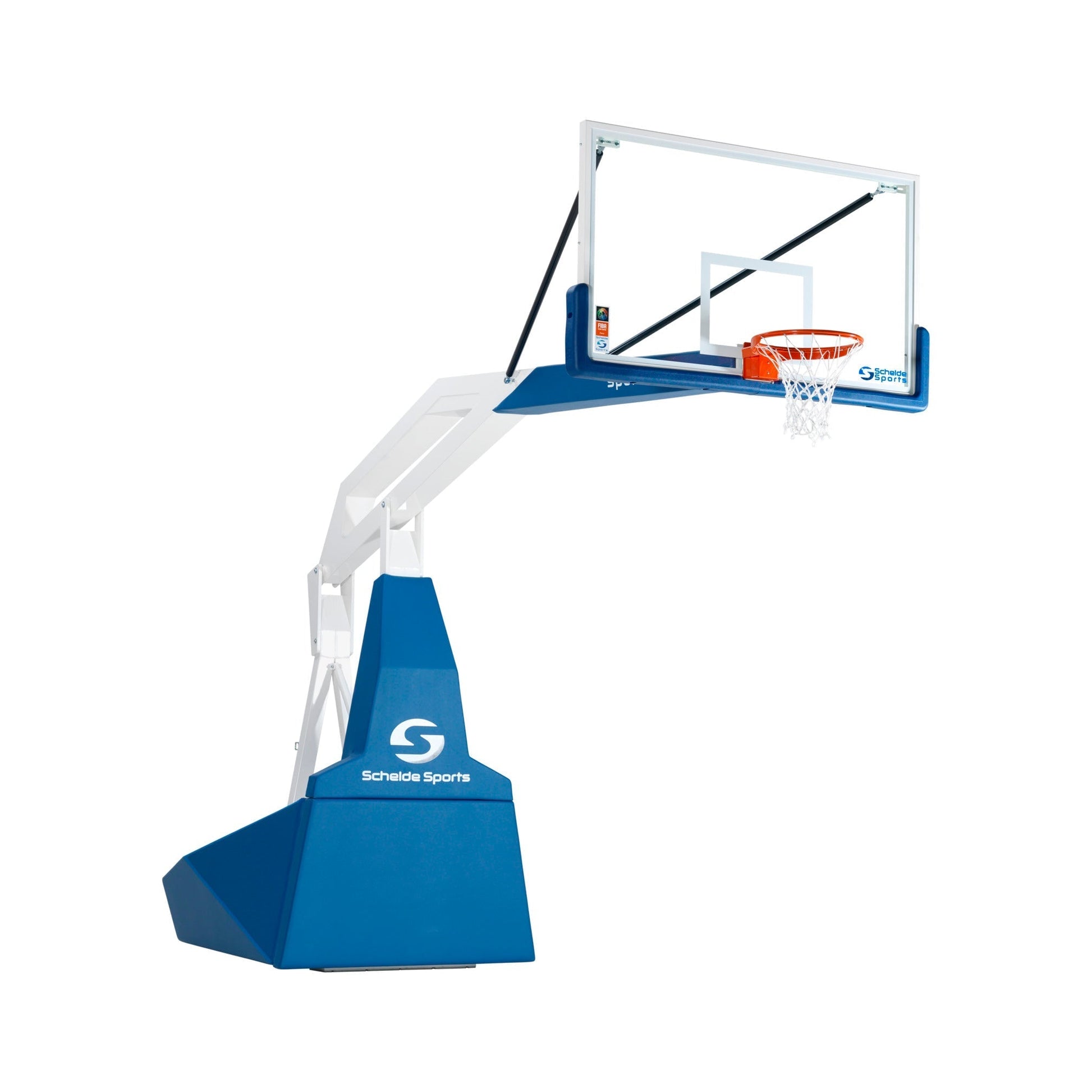 Super SAM 325 Pro Portable Basketball Hoop - FIBA Level 1 & 2