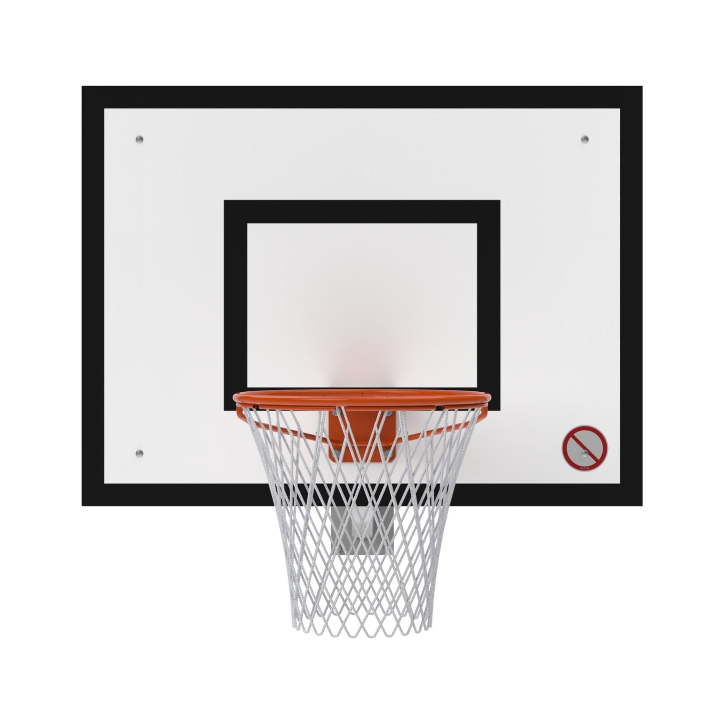 120 x 90 cm Wall-Mounted Basketball Hoop (120 cm Overhang)
