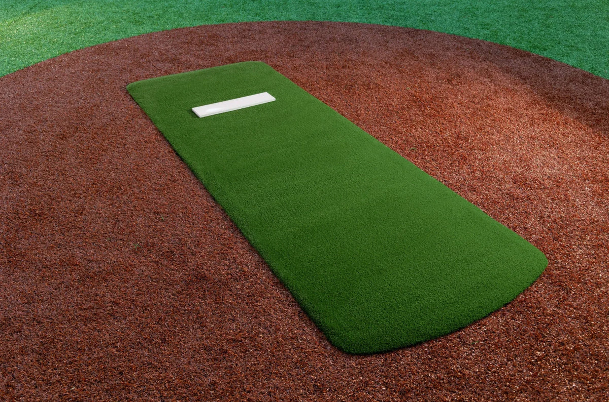 Portolite Baseball Pro Spiked Game Mat with No Lines