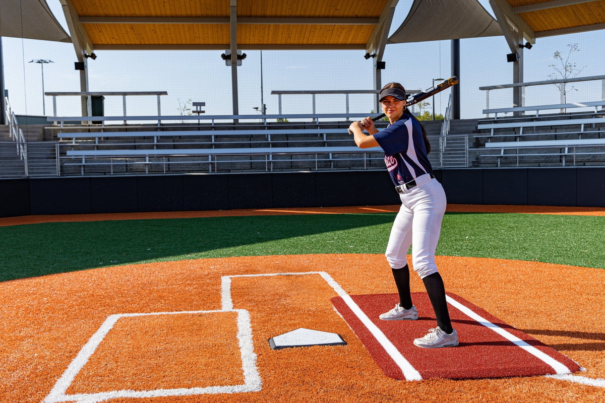 Portolite Baseball Half Batter's Mat