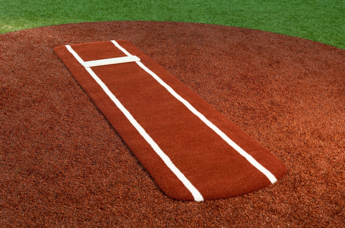 Portolite Softball Signature Practice Mat with Spikes
