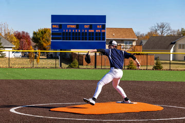 Portolite Baseball 6" Oversized Two Piece Game Mound