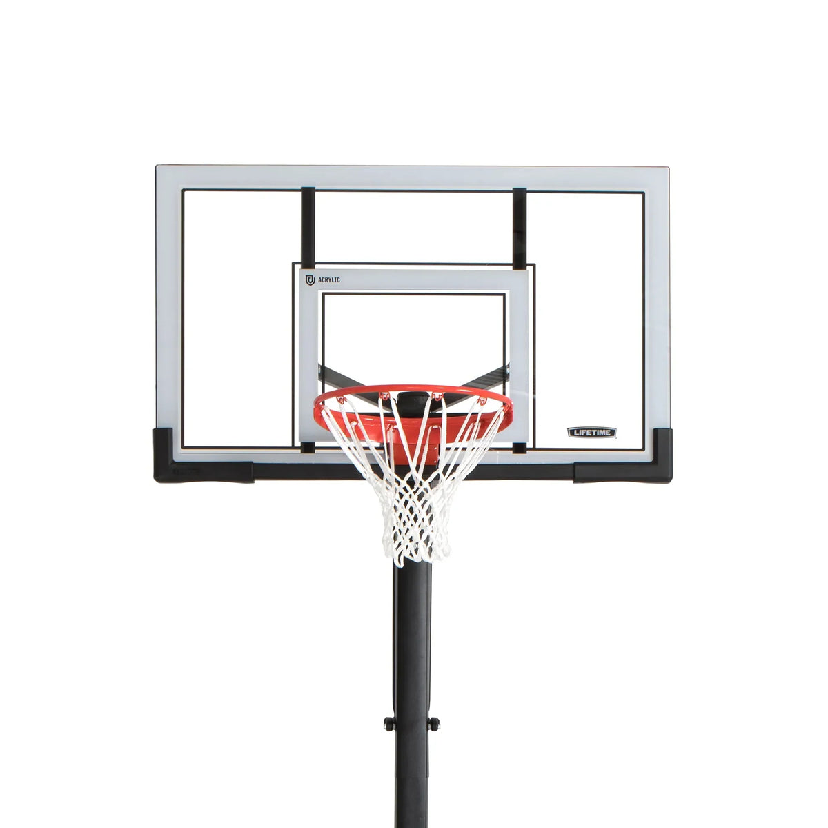 Lifetime Adjustable In-Ground Basketball Hoop (54-Inch Acrylic)