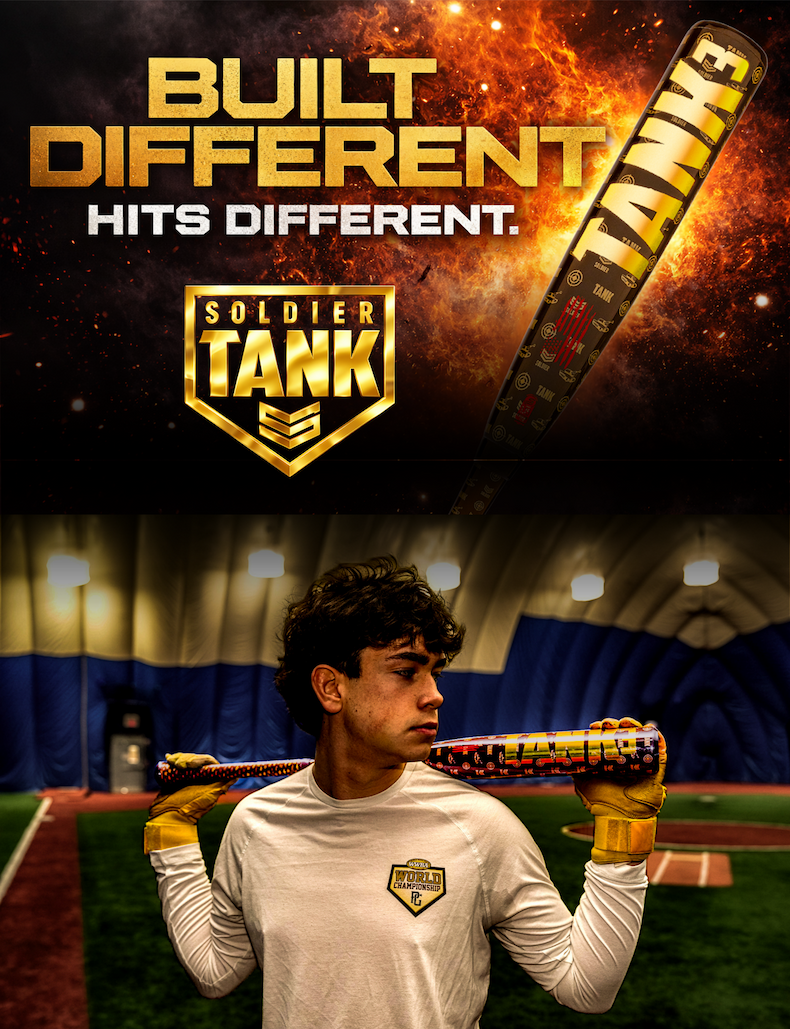 2026 Soldier Tank 3 (-3) BBCOR Baseball Bat: BB-1-26D